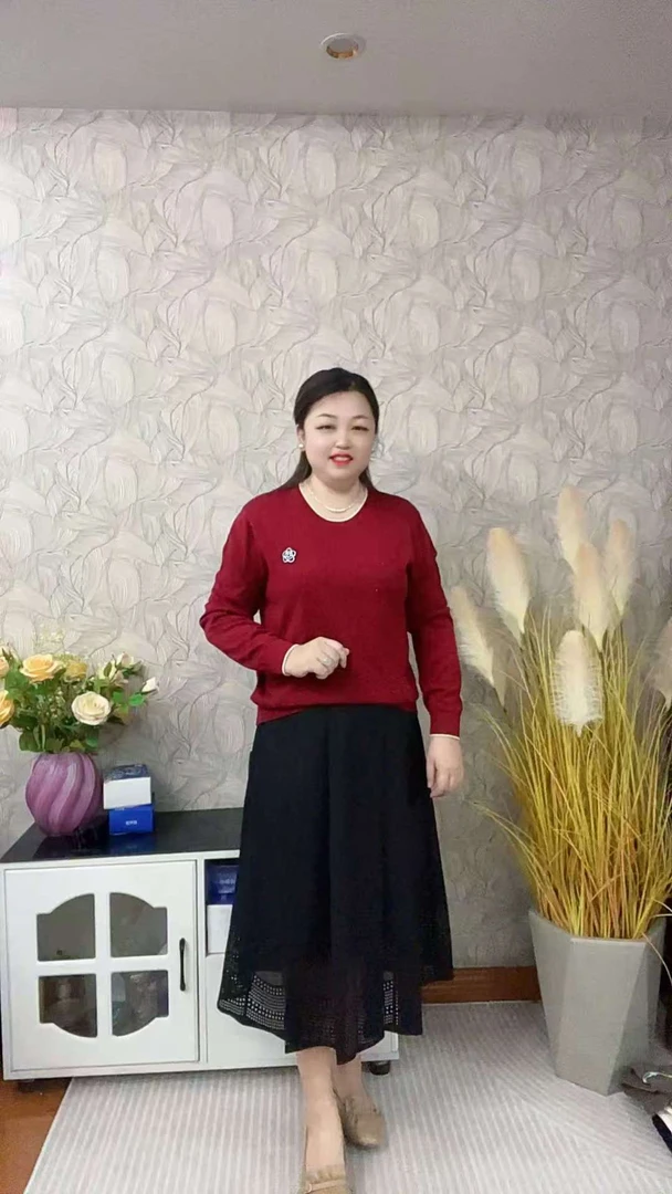 【山茶花】秋款天丝小衫2281