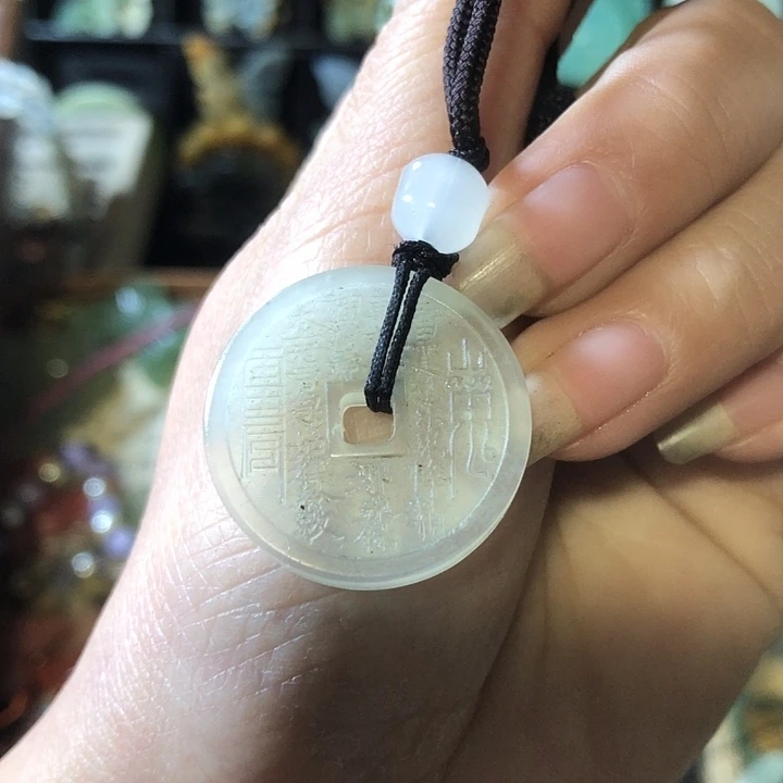 岫玉未镶嵌岫玉挂件