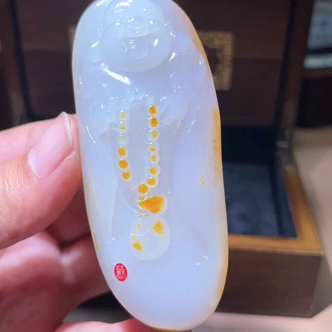 和田玉颈饰未镶嵌A7