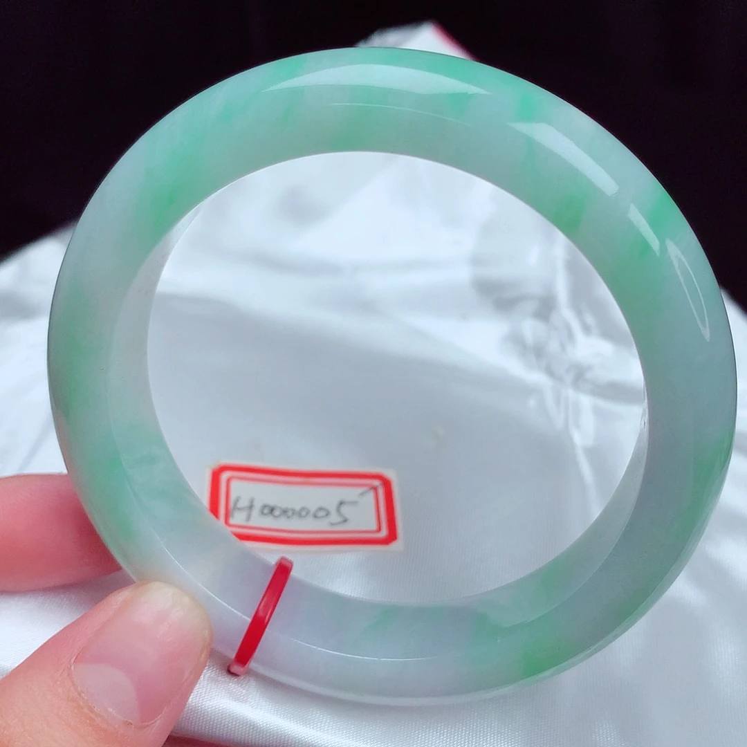 翡翠手镯未镶嵌正圈55.56