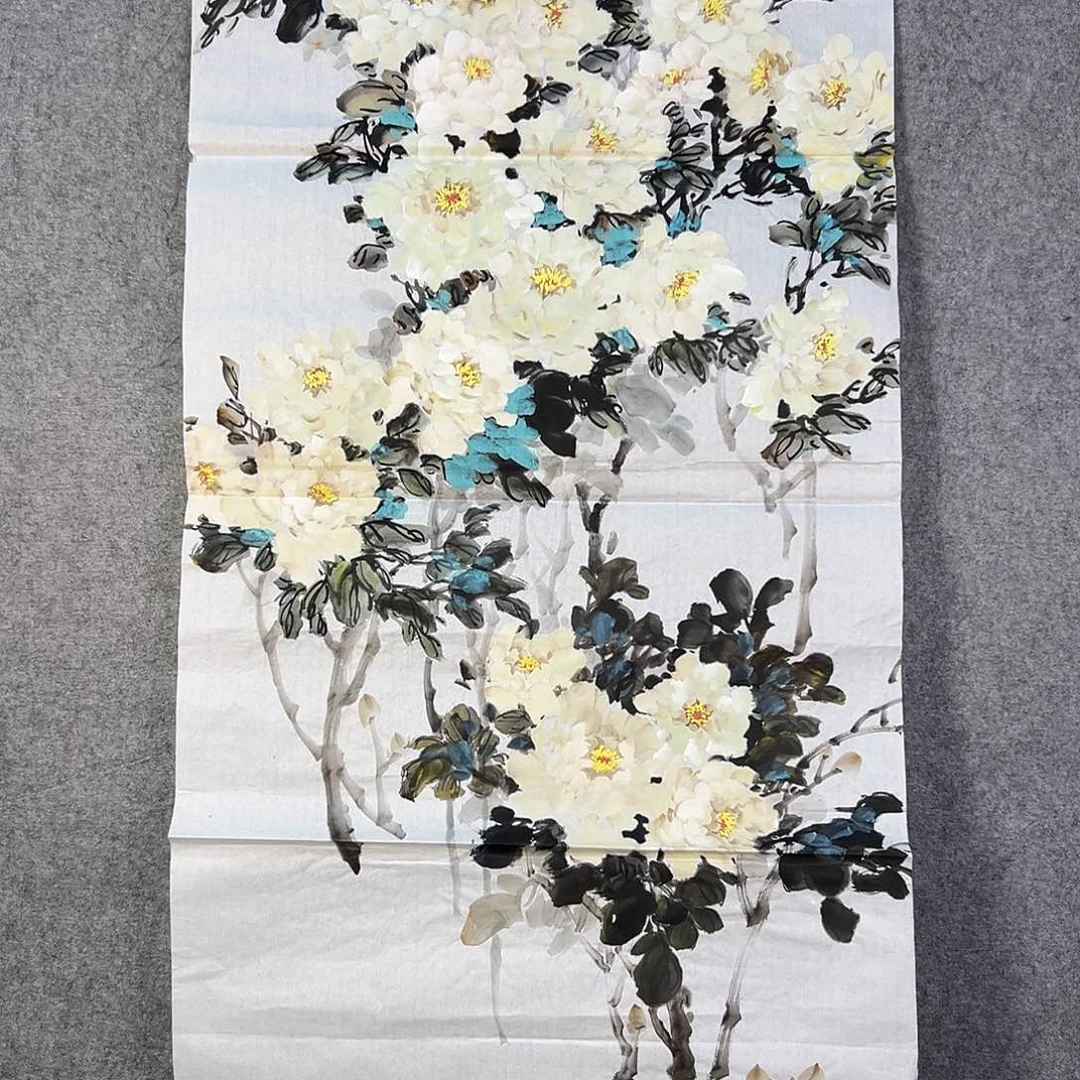国画435 花鸟在此处飞翔也不太可能