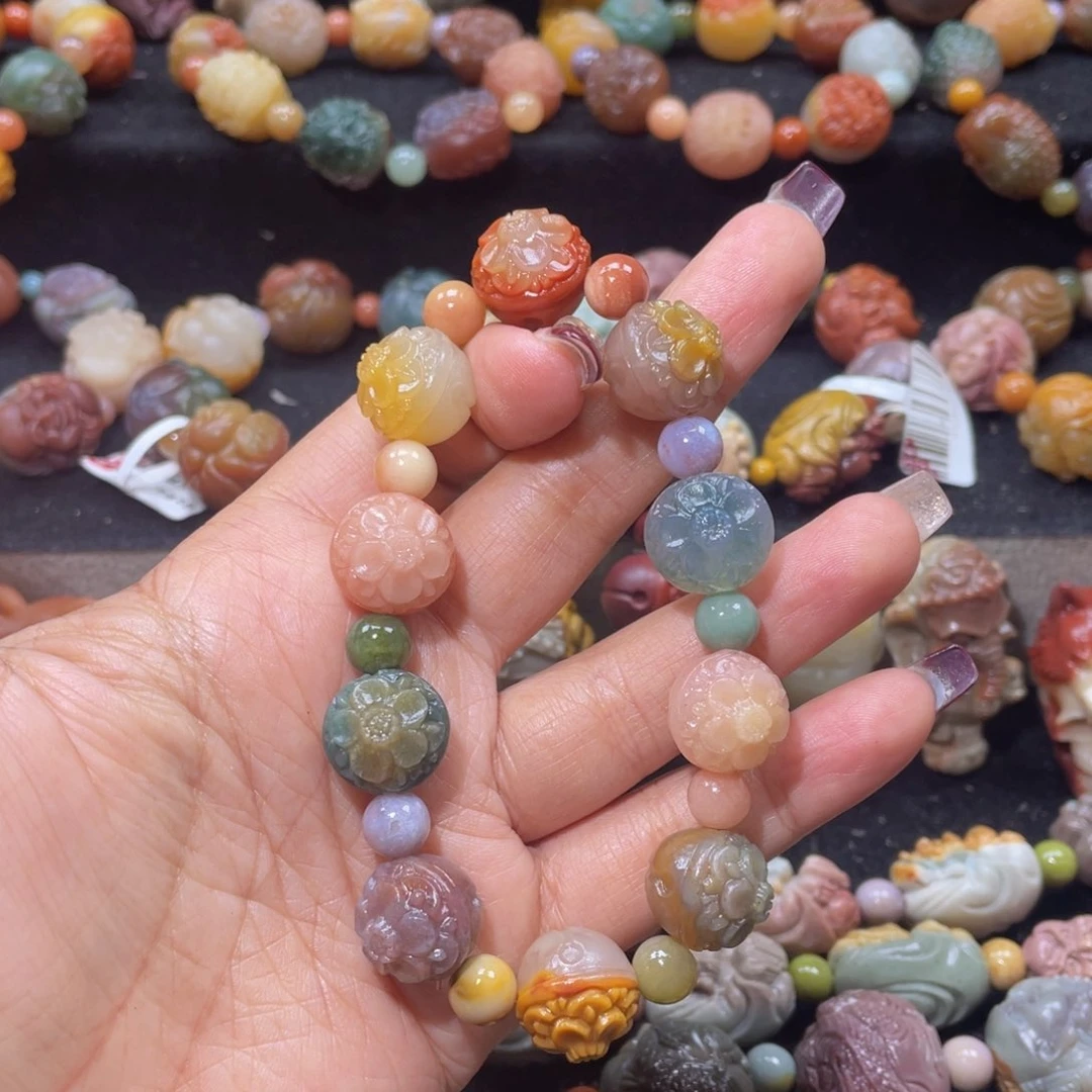 石英质玉手链未镶嵌