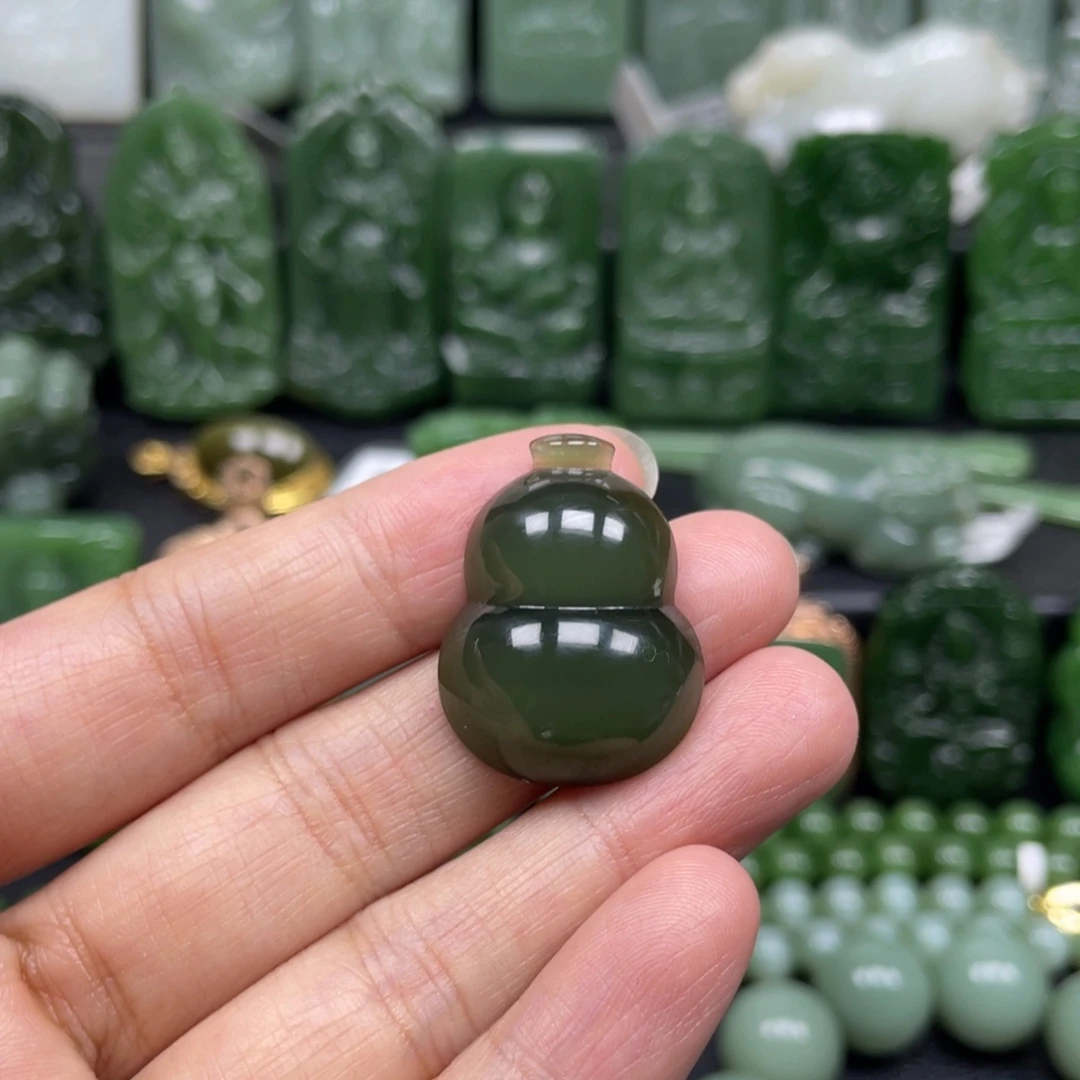 【闪购商品】和田玉挂件未镶嵌丹**饰