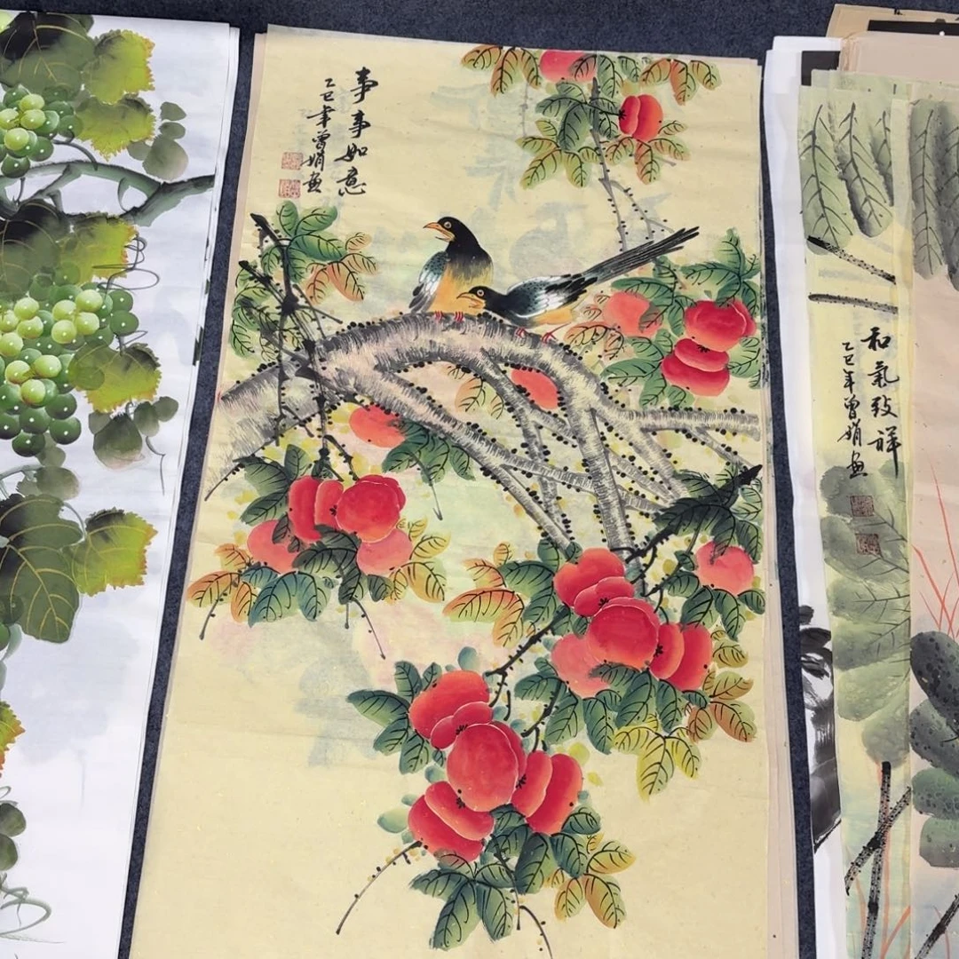 国画100×50画画画画