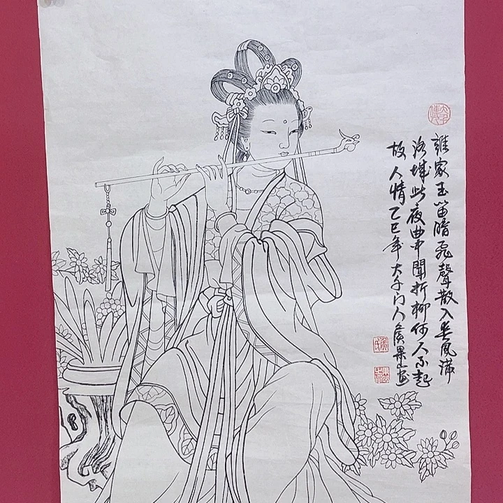 国画侯老师手绘作品