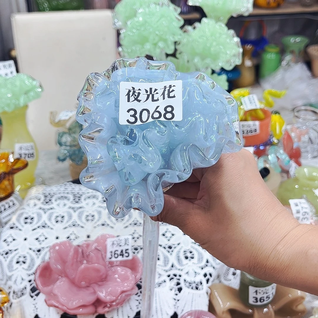 3068夜光花 家悦琉璃工艺品