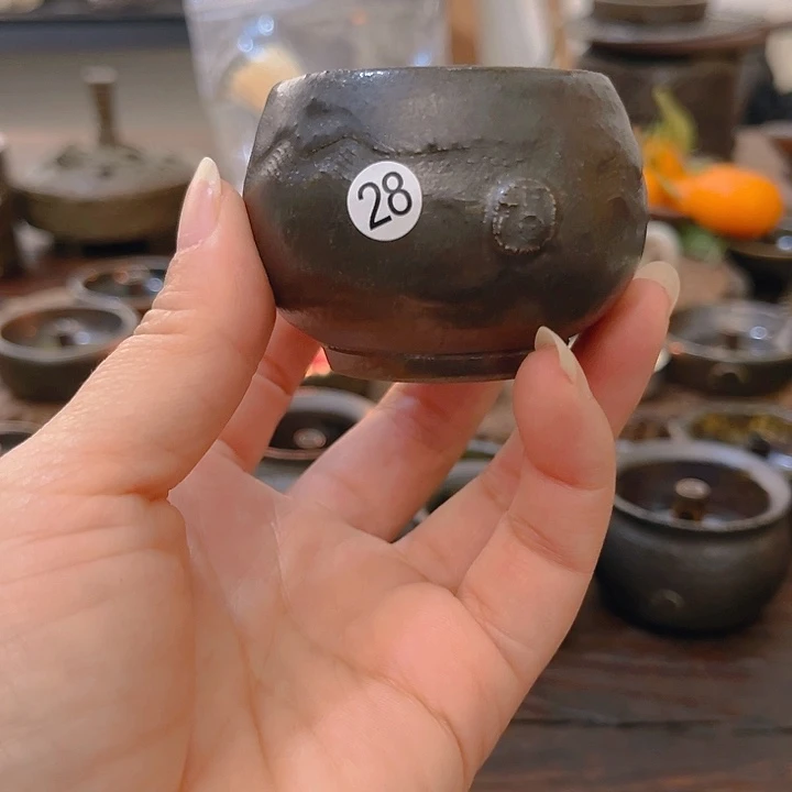 自***祥小福泥陶艺茶几风