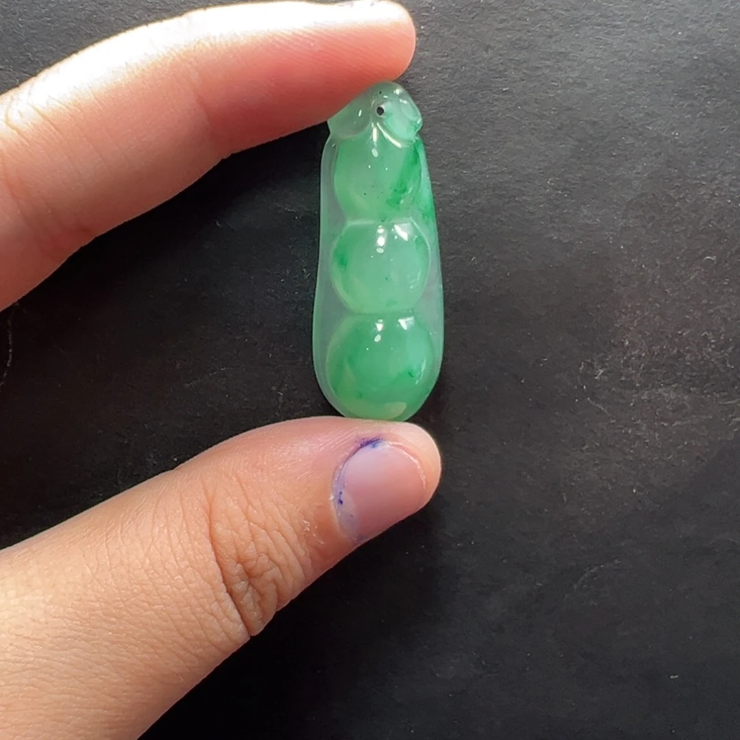 吊坠(不含链)未镶嵌石英质玉+小涵