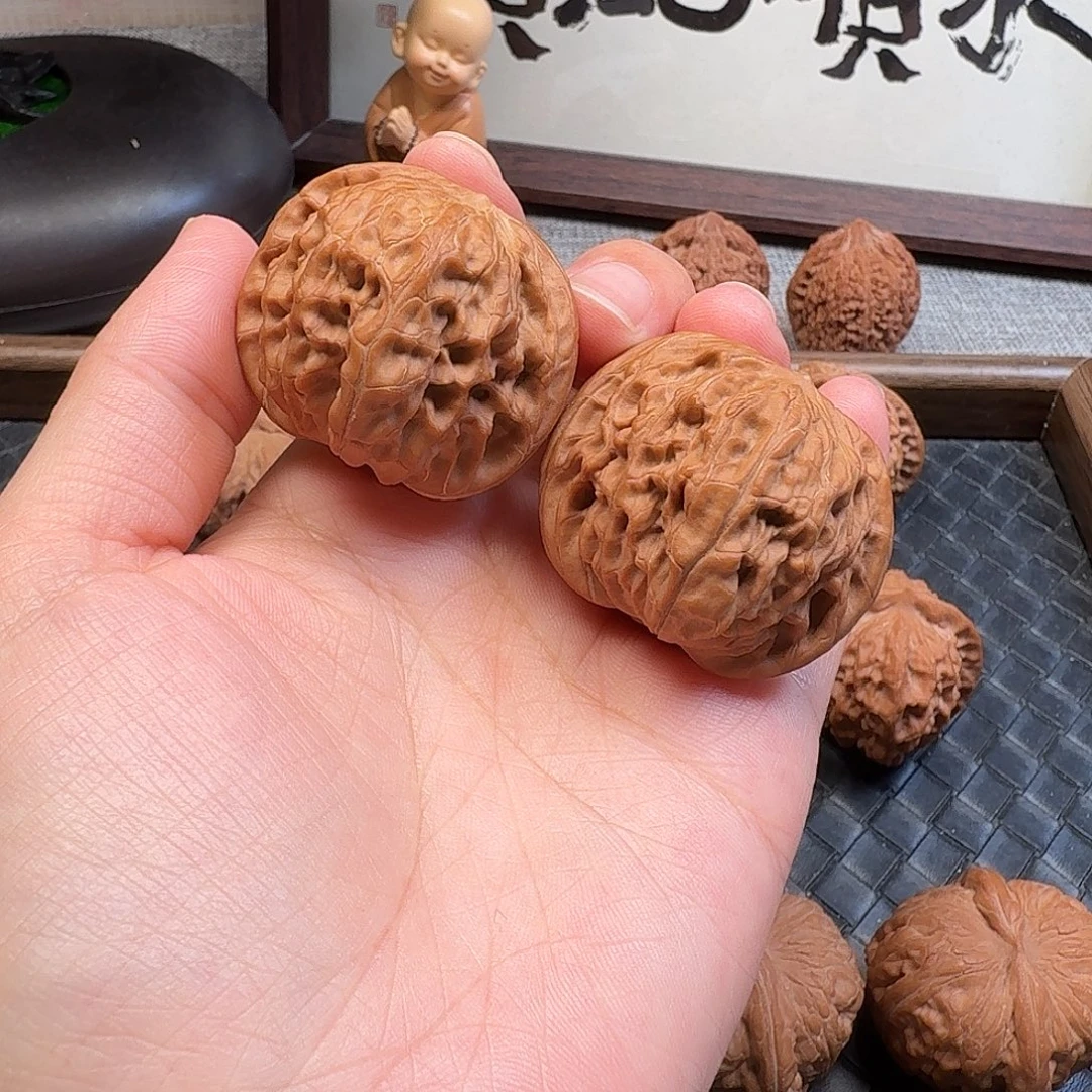 吊坠文玩核桃全品磨盘41