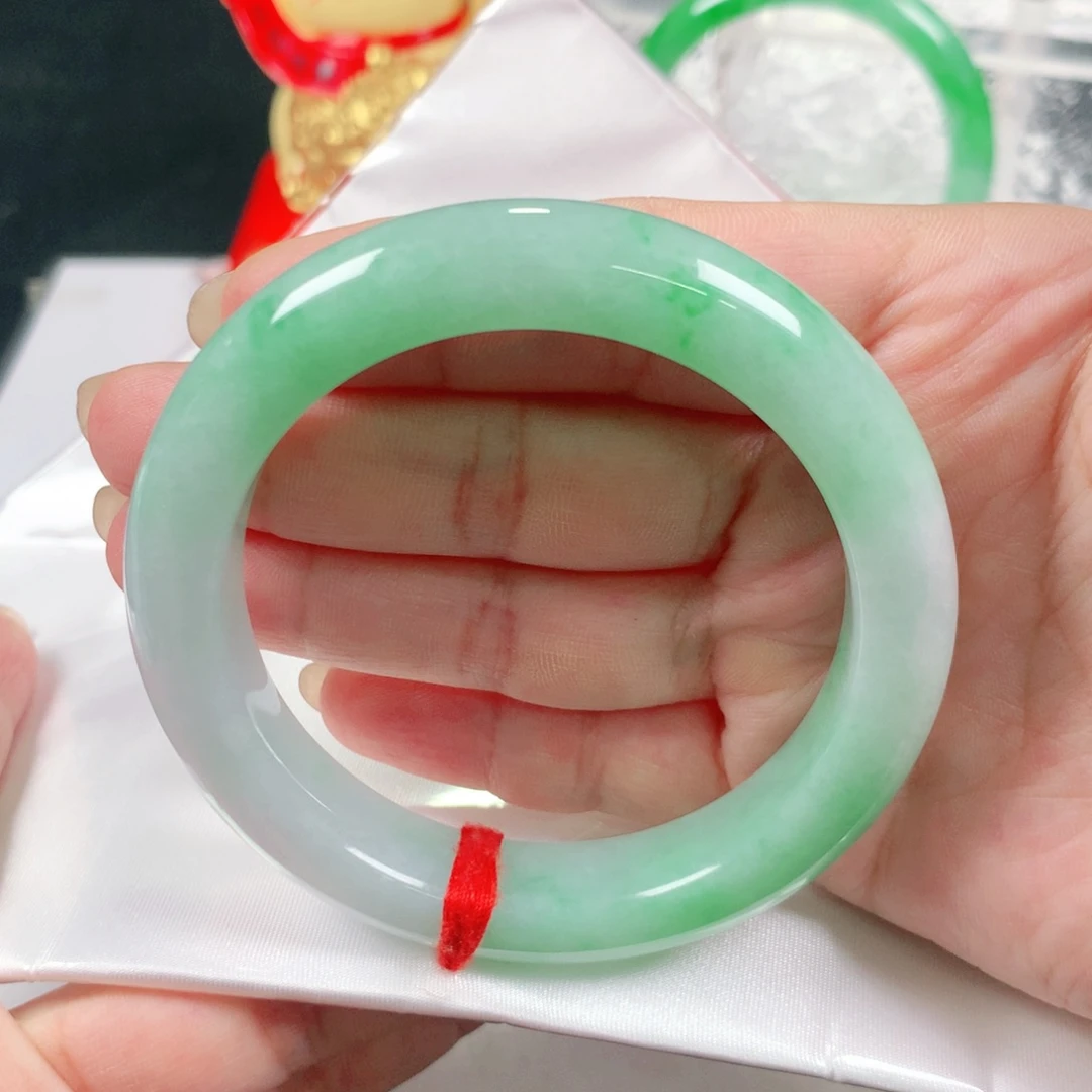 未镶嵌手镯翡翠s***h编号0264