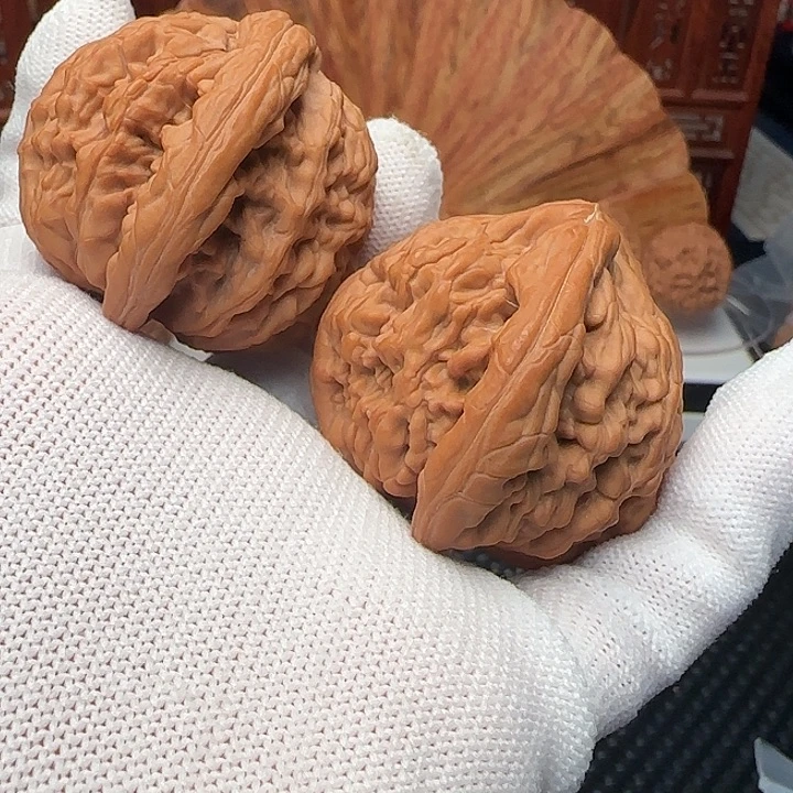 吊坠文玩核桃全品虎头王48