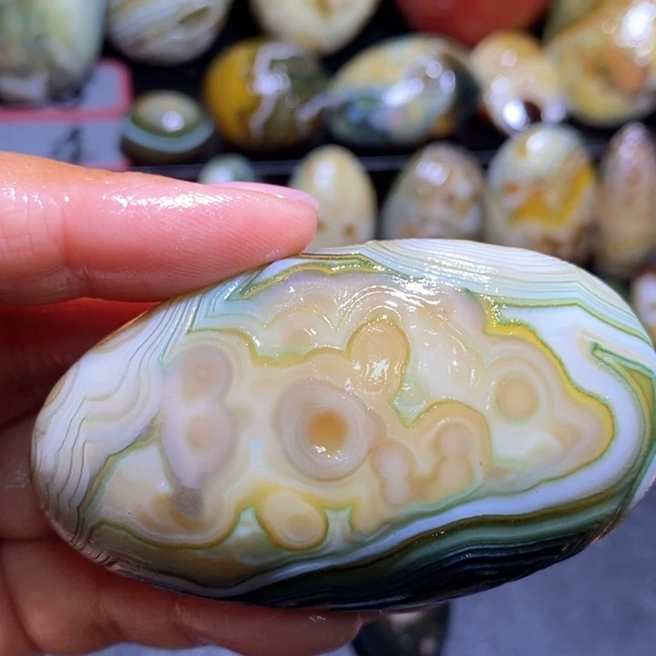 玛瑙/玉髓玛瑙吊坠未镶嵌