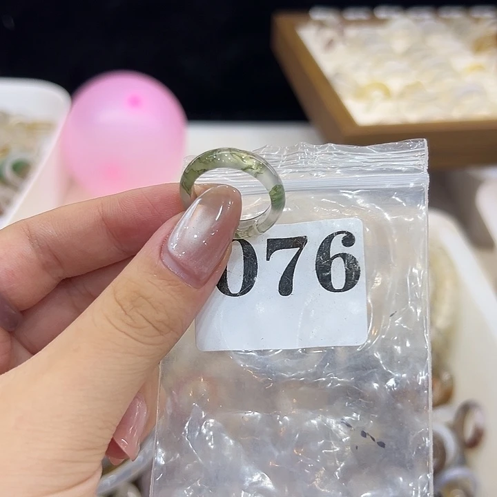 玛瑙/玉髓戒指合金76港17