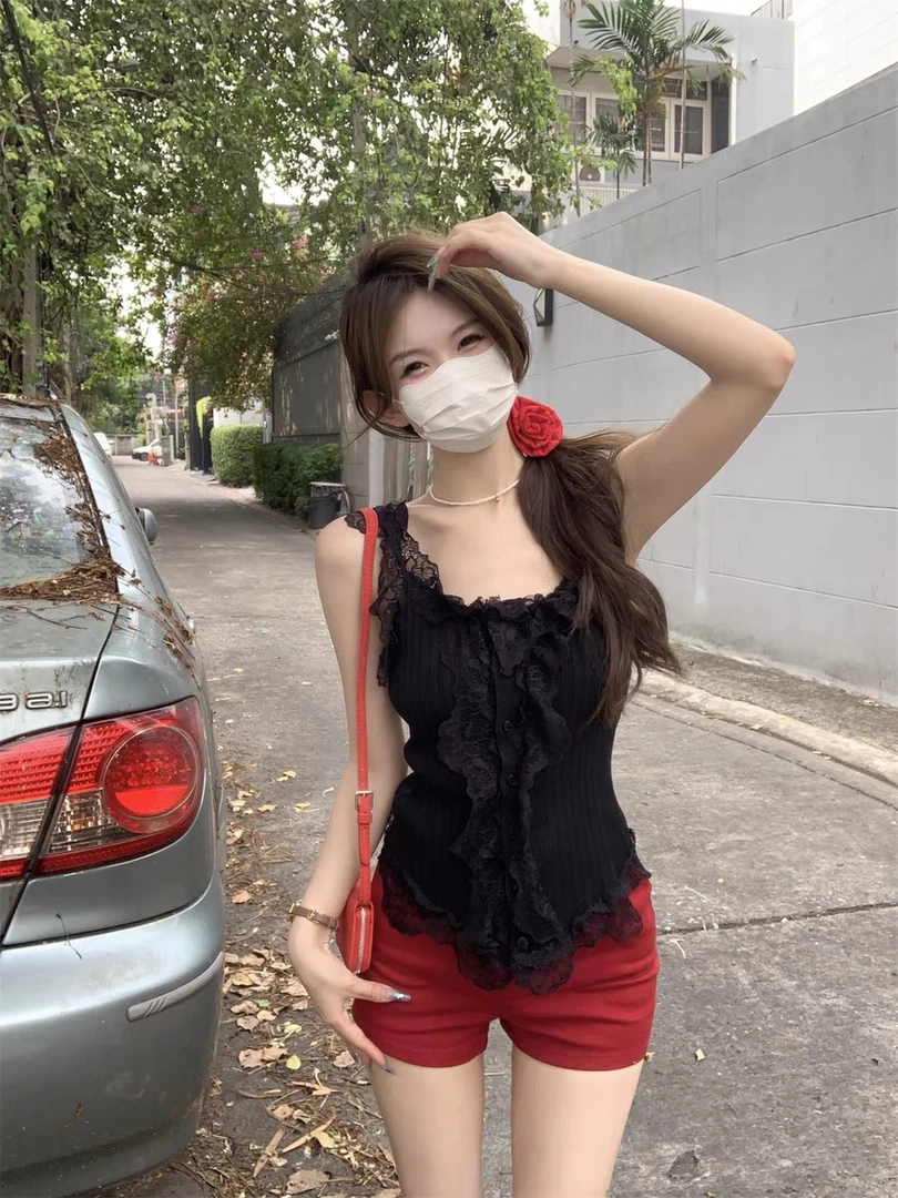 （云哥专属）小个子小香风遮肚子减龄白色镂空连衣裙