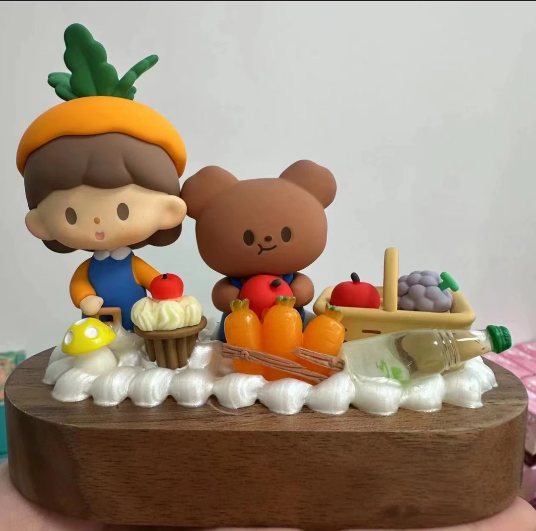 （随机发)正版大娃DIY奶油胶摆台摆件