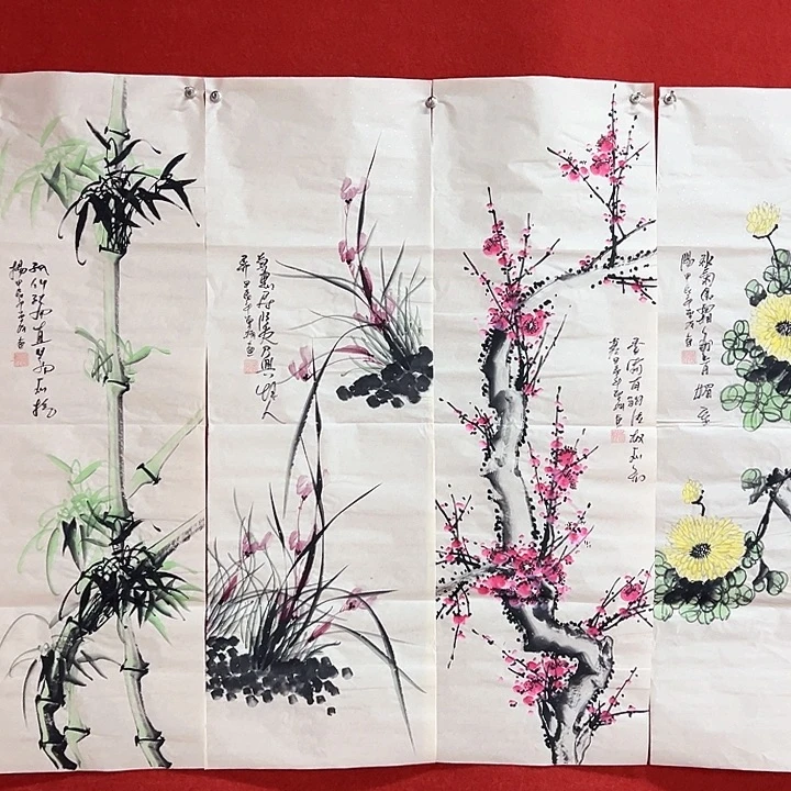 国画新年愿望希望大家身体健康