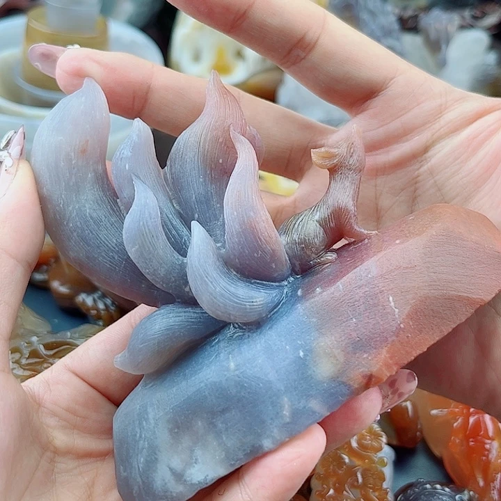 元***红未镶嵌石英质玉手饰吊坠