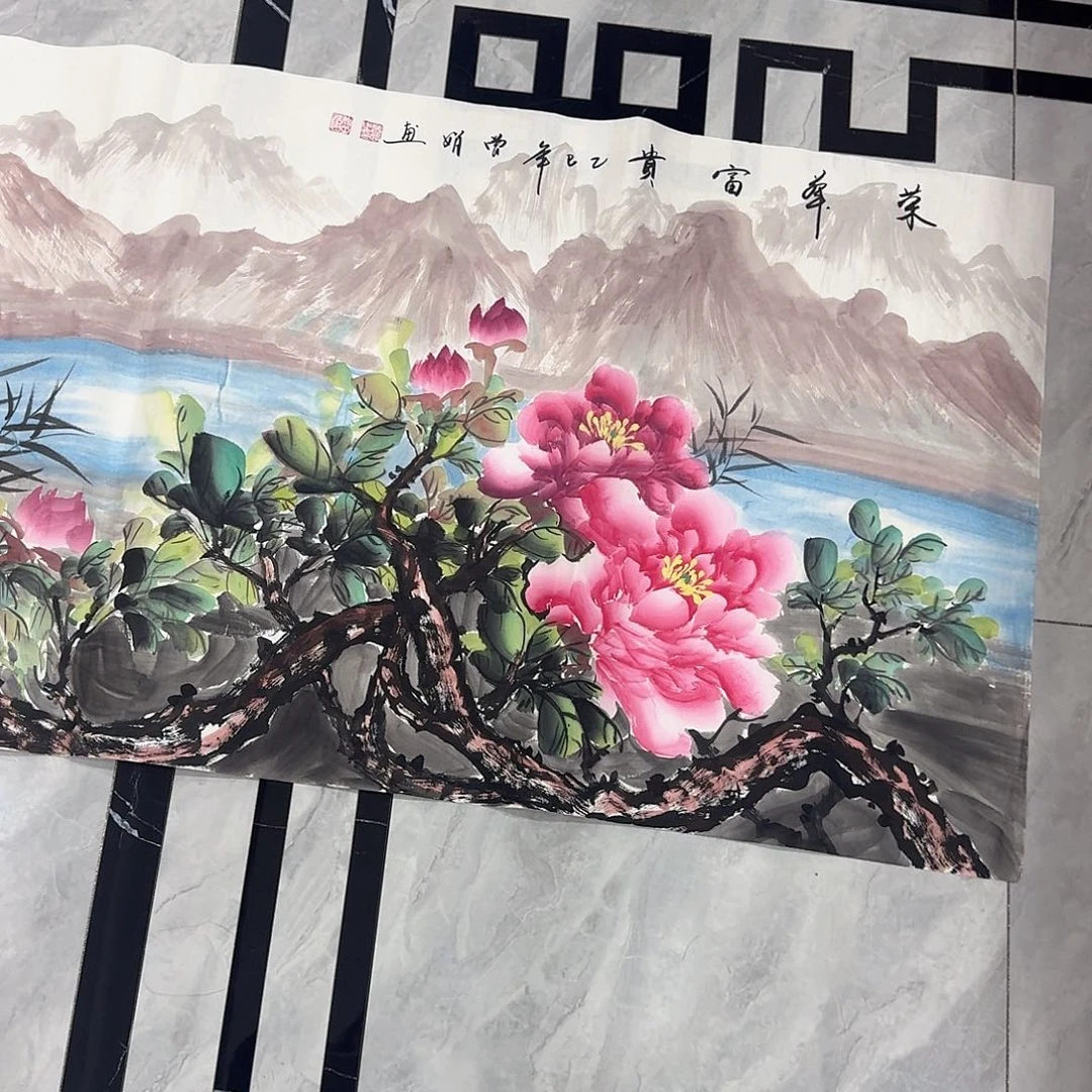 国画国画作品多次入选