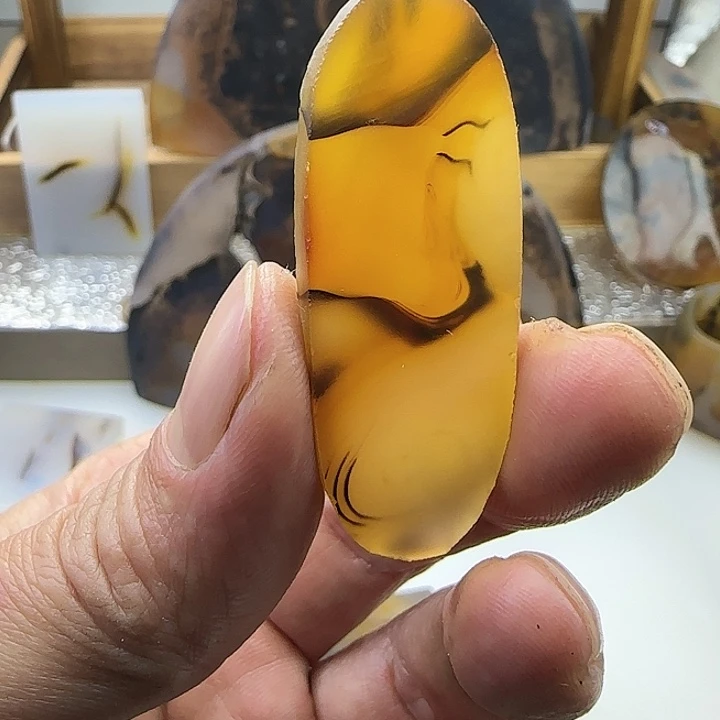 玛瑙/玉髓未镶嵌颈饰