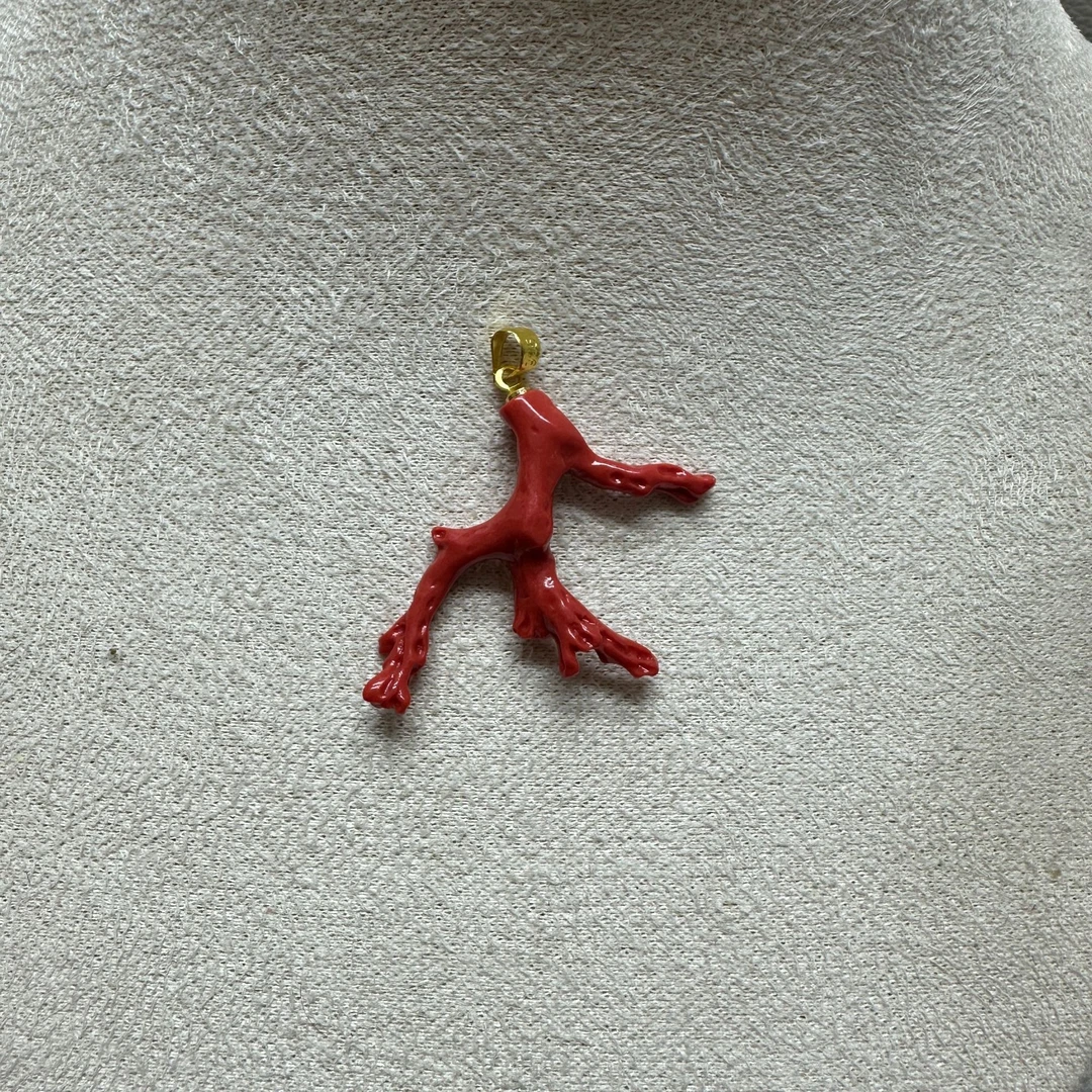 非金属树脂吊坠 【沐言优选】时尚枝枝吊坠A552