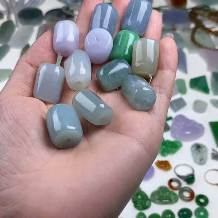 ****水翡翠未镶嵌挂件天然翡翠