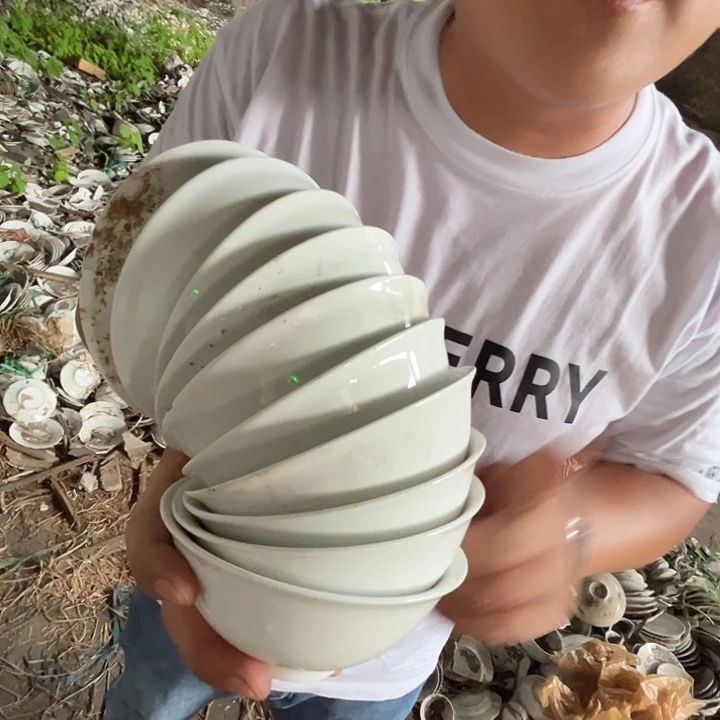 景德镇陶瓷5寸米饭碗10只