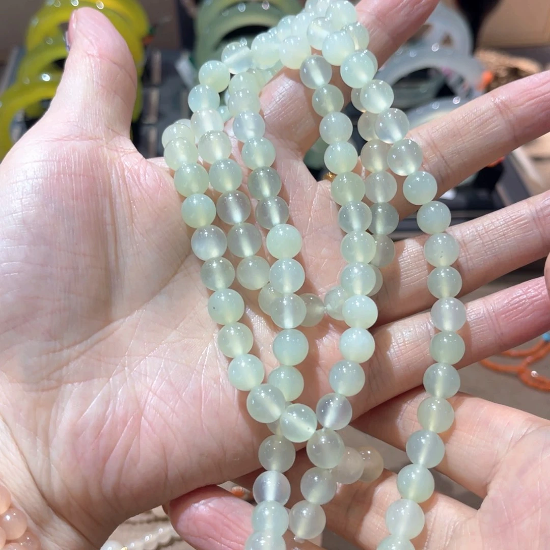 岫玉手镯未镶嵌手镯