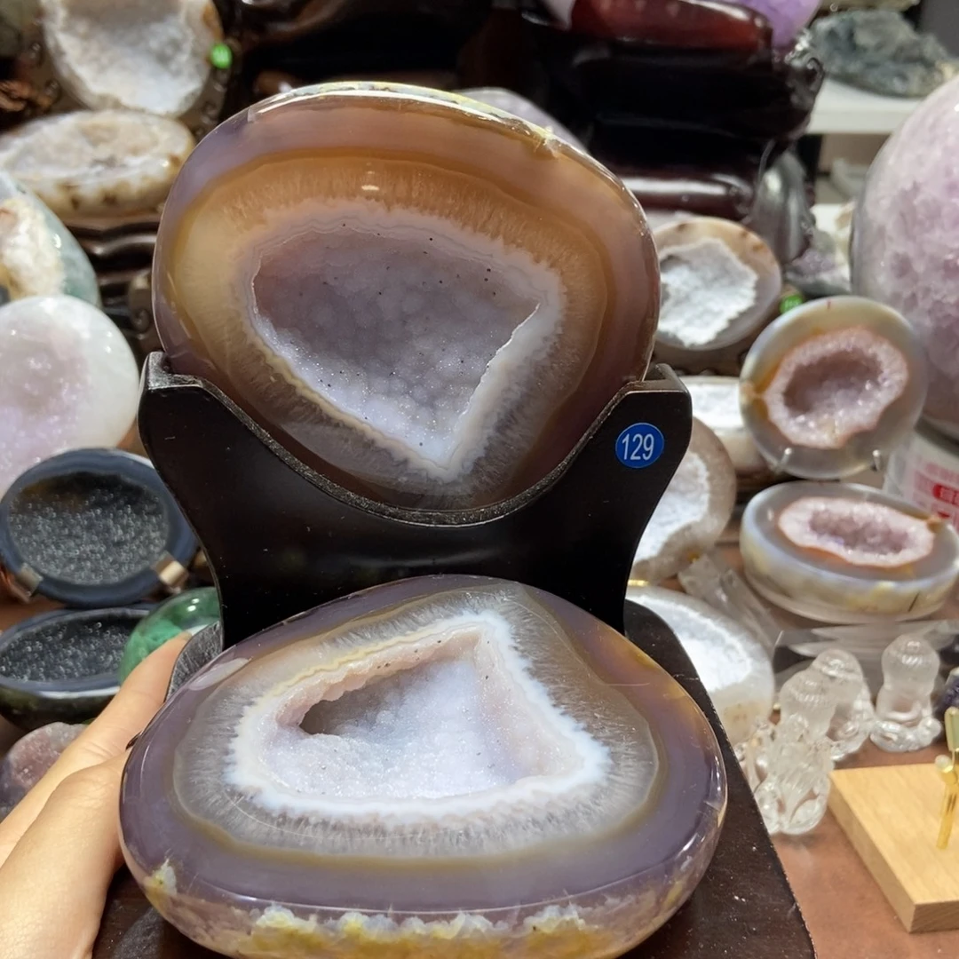 摆件紫晶未镶嵌水晶