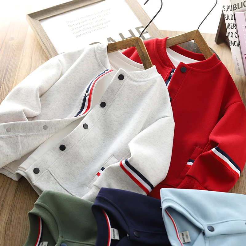 男童棒球服外套2025春秋新款儿童立领夹克衫中大童休闲运动上衣潮