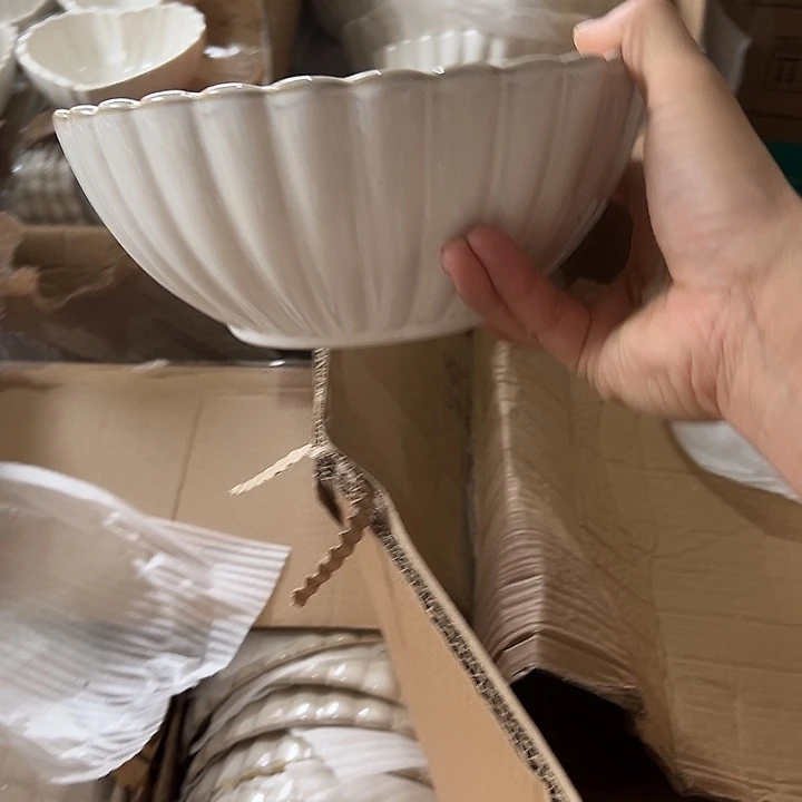 瓷片默认瑕疵商品2个汤碗8