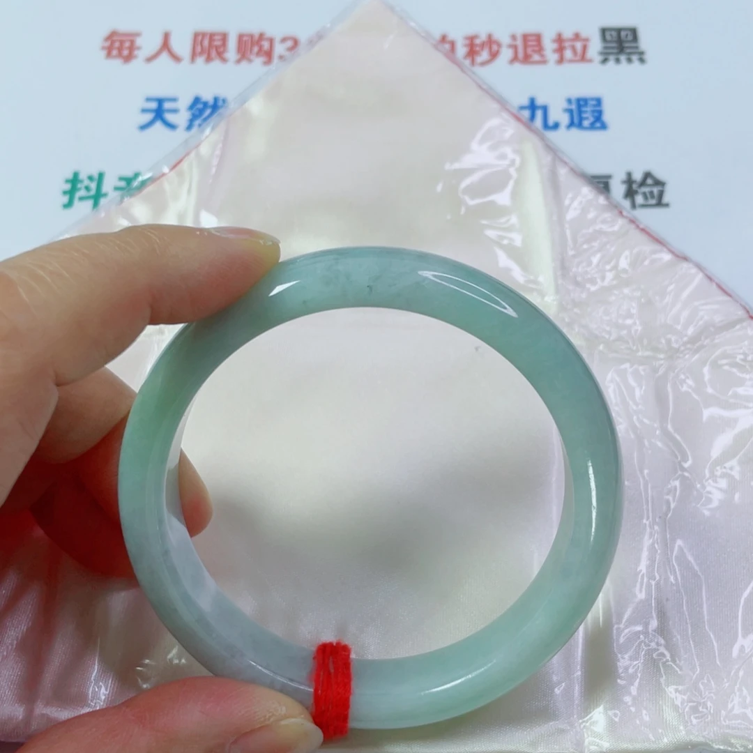 翡翠未镶嵌手镯天然翡翠手镯60