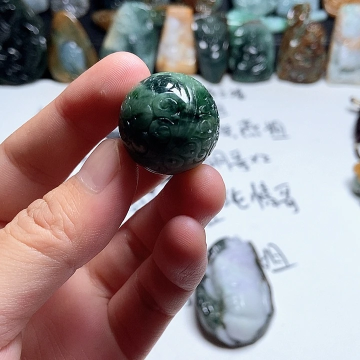 翡翠未镶嵌颈饰翡翠a货