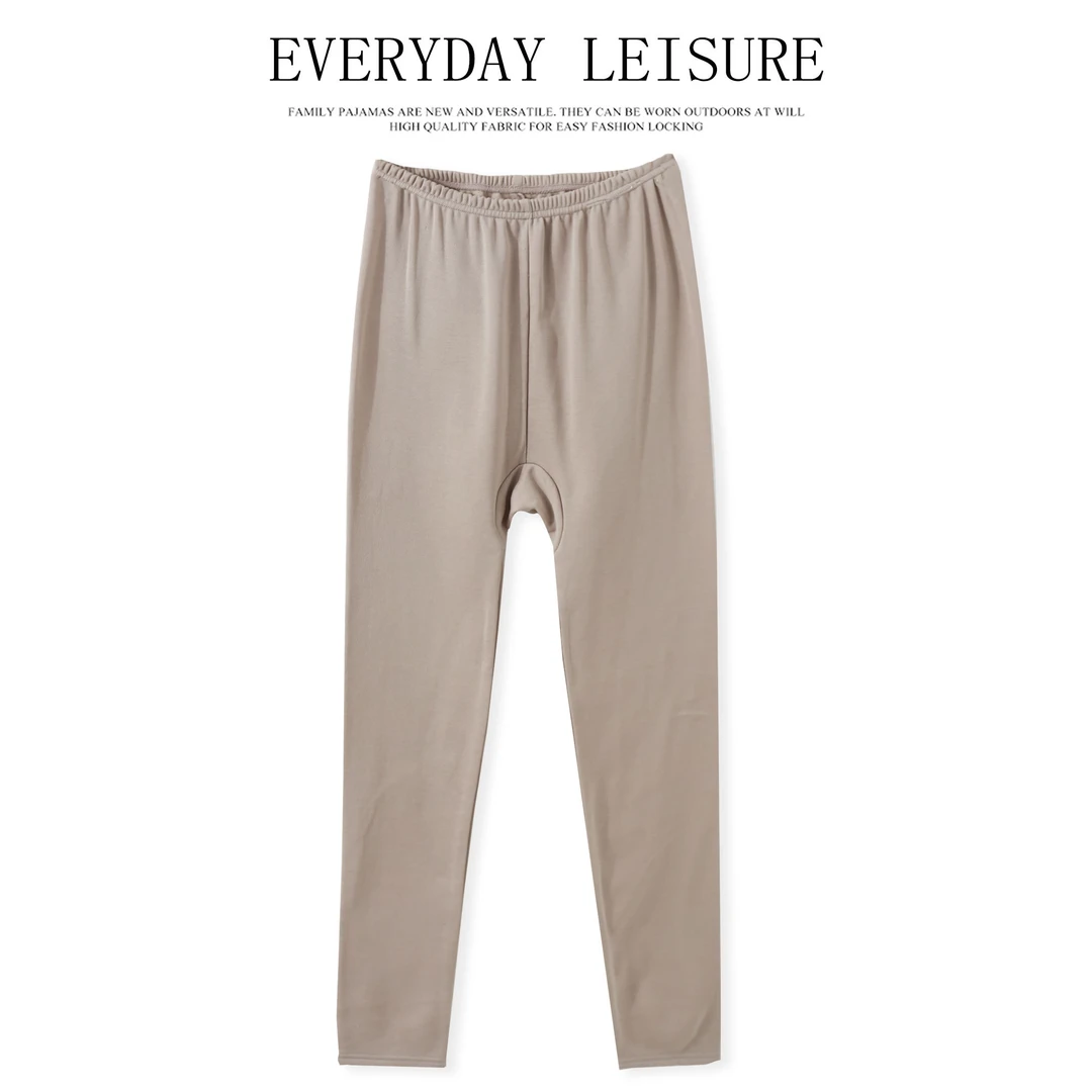 春夏季女士纯色打底裤柔软松紧腰秋裤百搭01751简约舒适