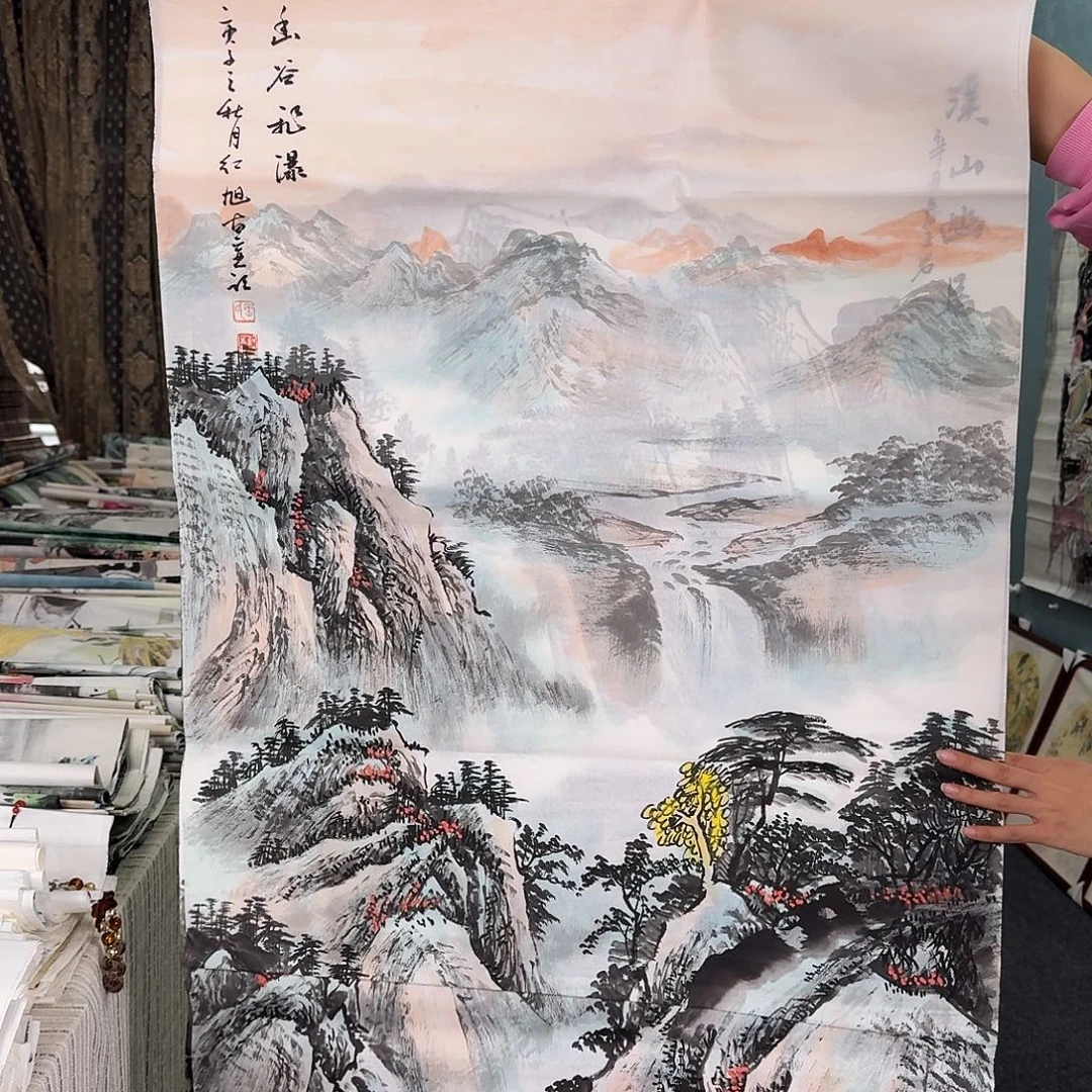 纯手绘的好看作品