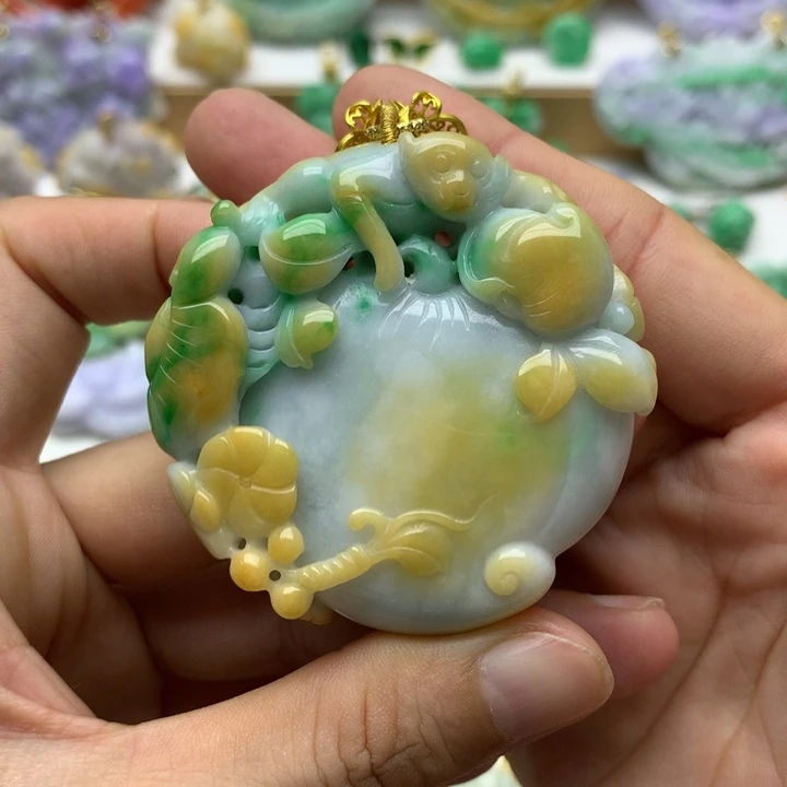 颈饰未镶嵌翡翠翡翠