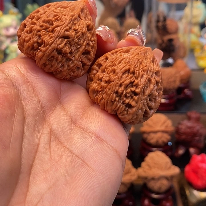 吊坠文玩核桃38塔尖