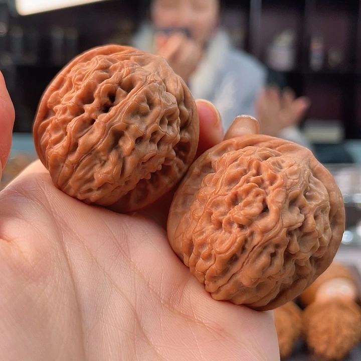 把件文玩核桃莲花