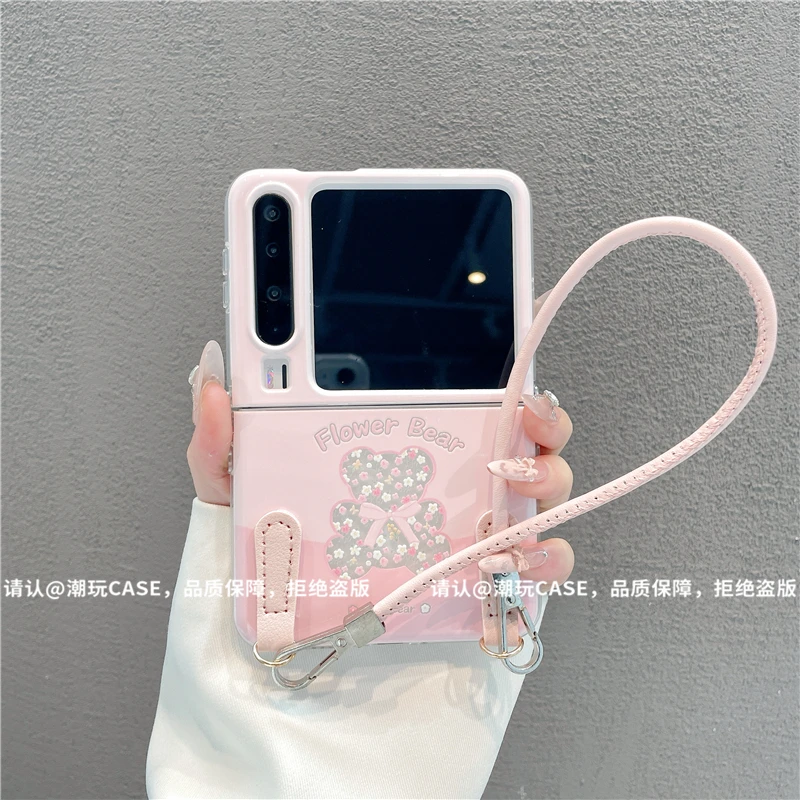 透明折叠壳适用华为荣耀/OPPO/VIVO/小米/三星/华为 puraX手机壳