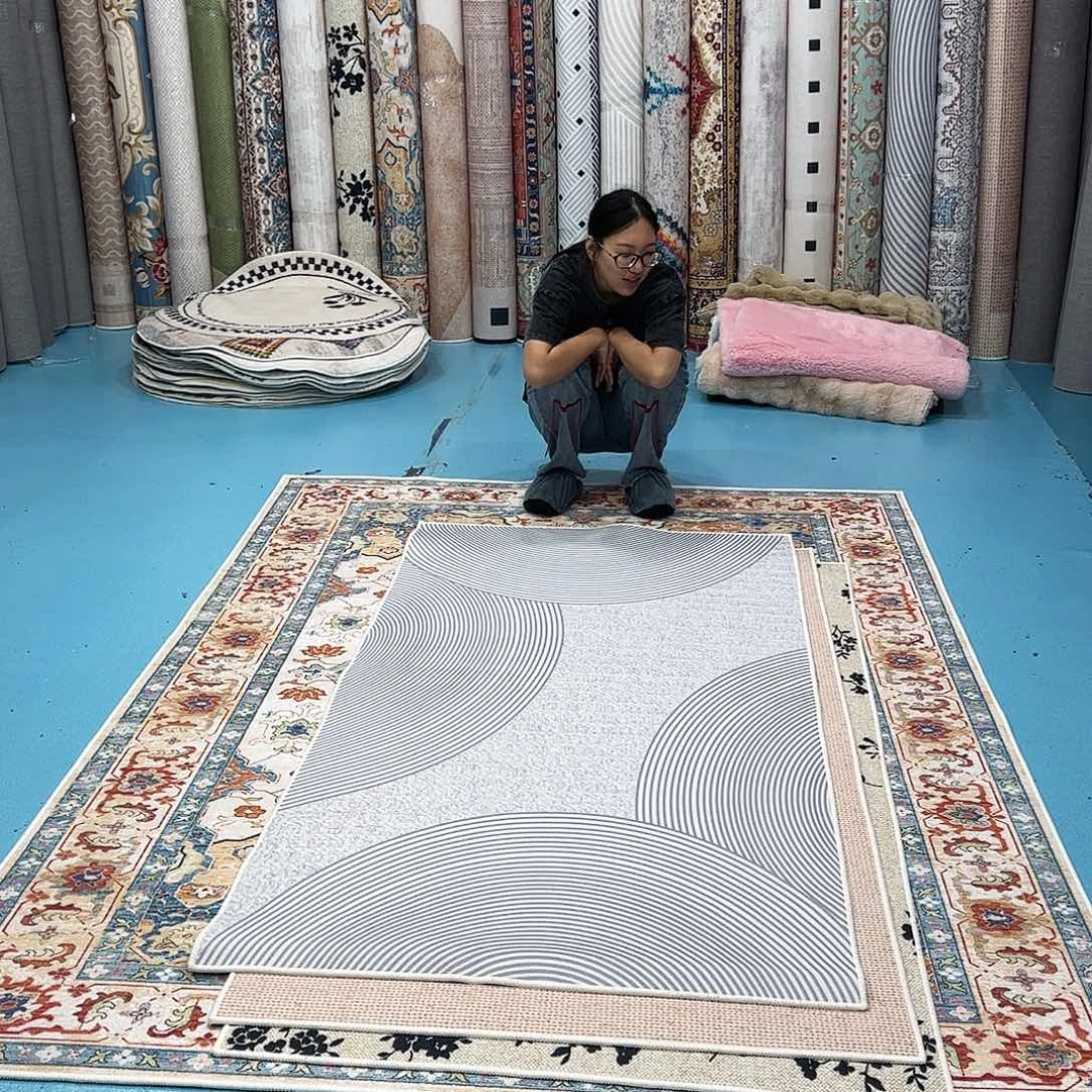 混纺100×200误差±1-3cmTPR底比利时绒微瑕特价