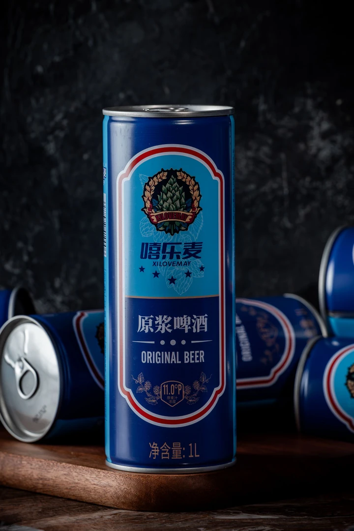 嘻乐麦·德式精酿小麦啤酒 1L尊享装（经典平口装）