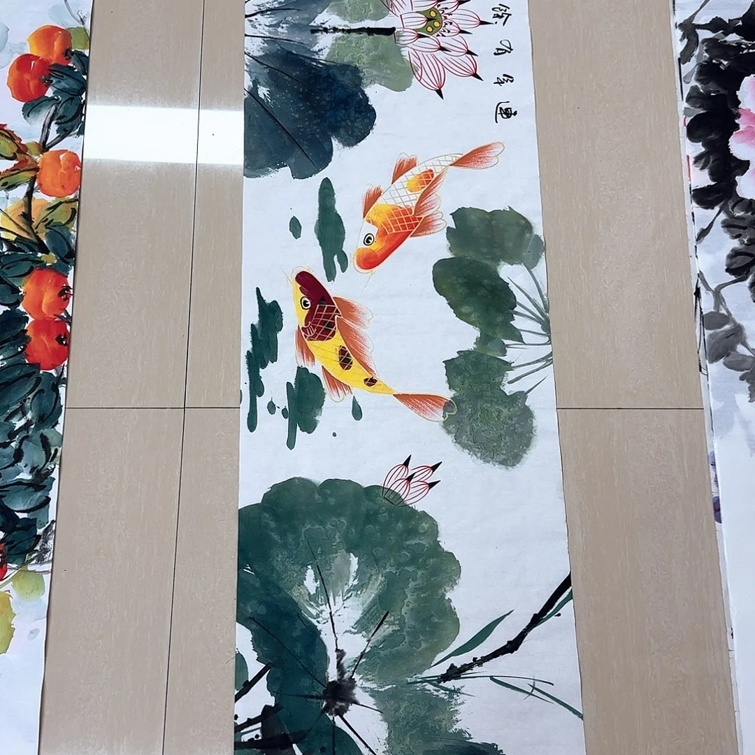 国画国画作品展。国画