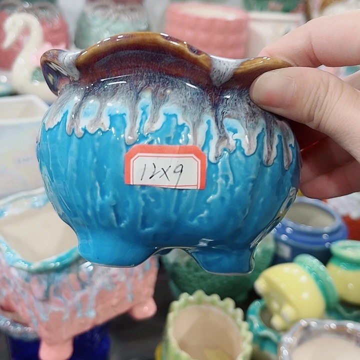 多肉陶瓷花盆满10元包邮