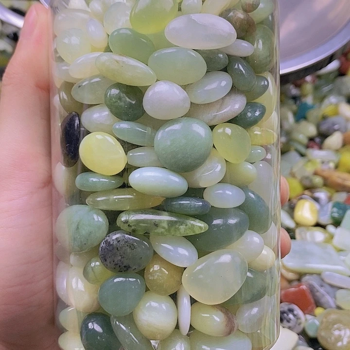未镶嵌蛇纹石玉鱼缸石