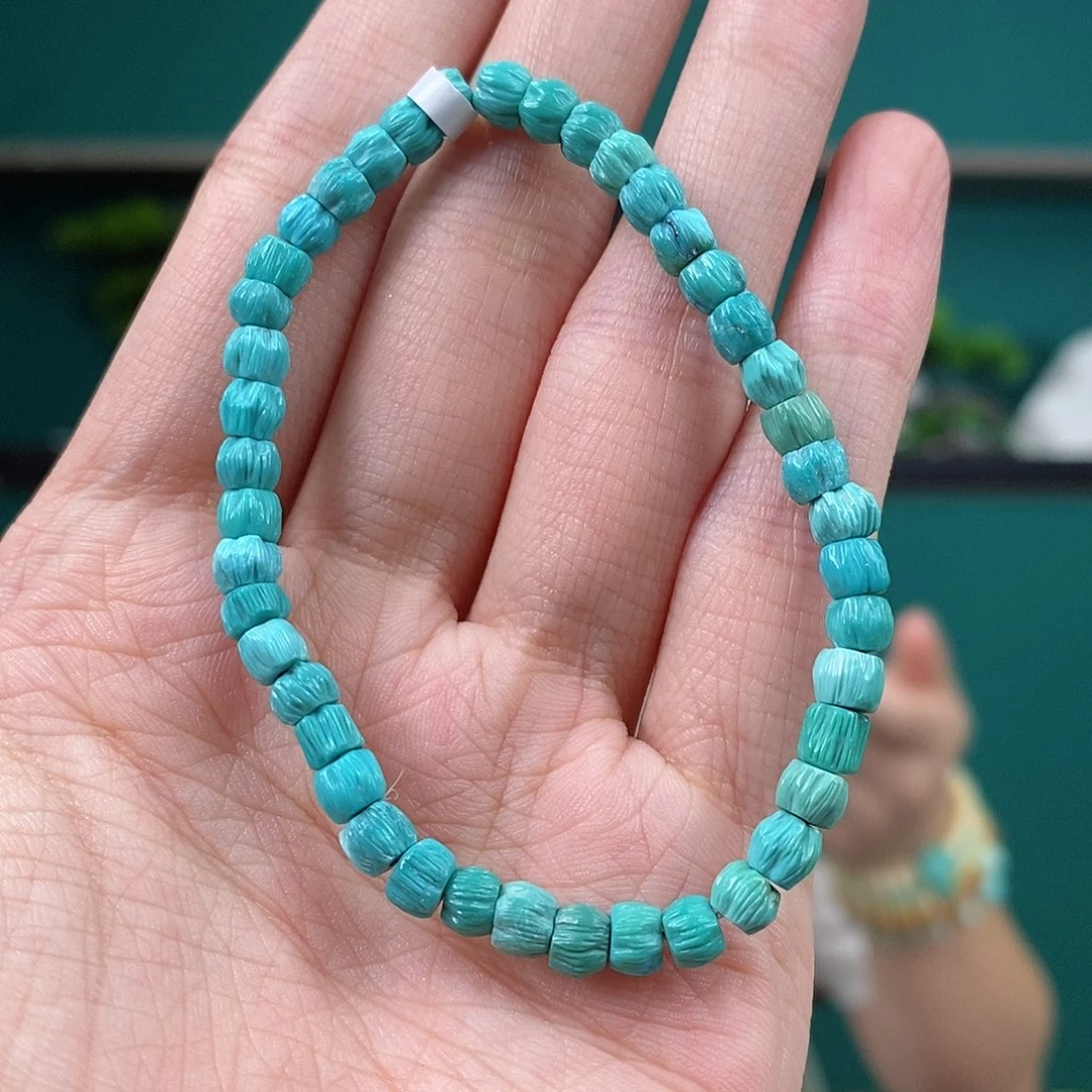 未镶嵌绿松石珠宝奇石