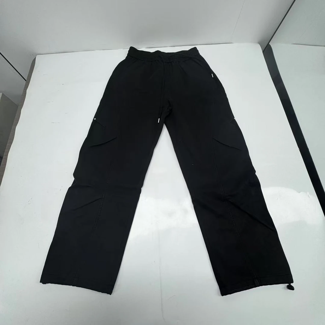 【陌选】秋冬男士新款时尚高级感男百搭潮流加绒工装休闲裤-M1329