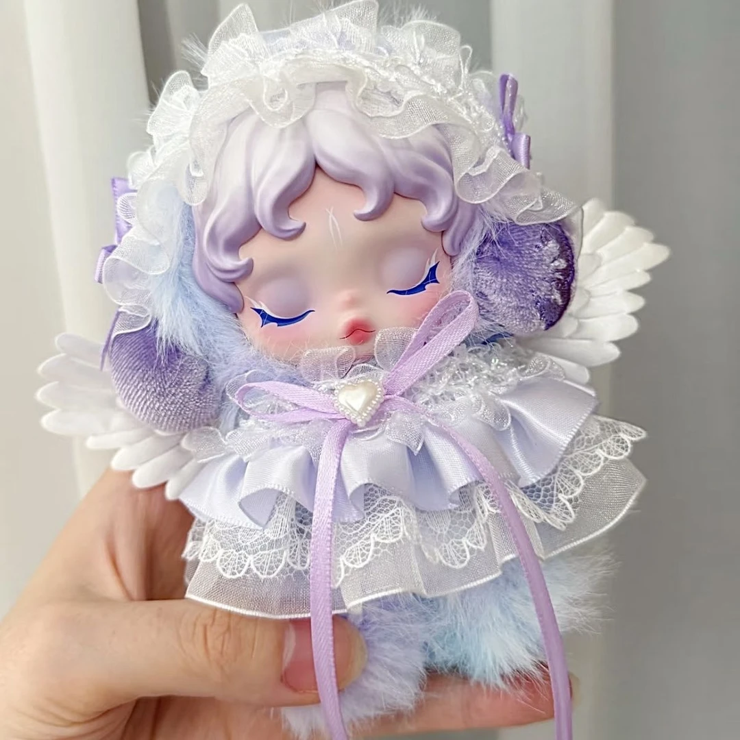 【闪电潮玩】光织园冬日乐章搪胶娃衣和保护壳透明防尘套潮玩盲盒