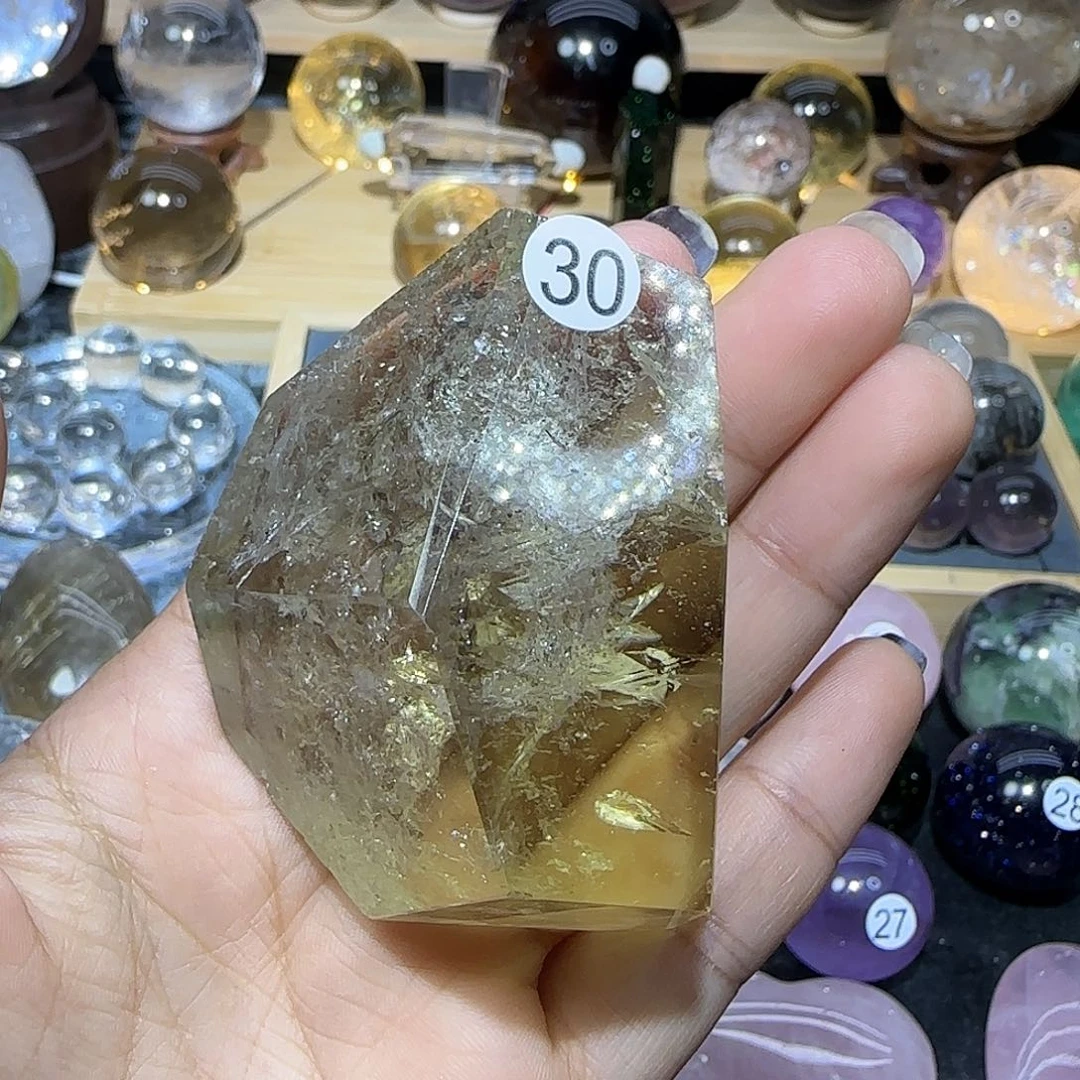 珠宝半成品未镶嵌水晶30