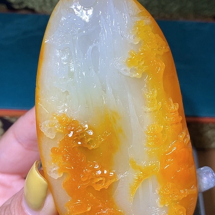 国***头颈饰未镶嵌和田玉