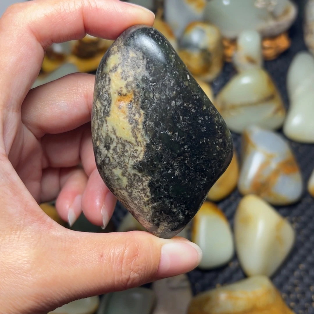 和田玉未镶嵌挂件16