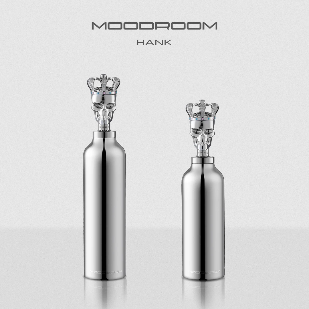 MOODROOM国王款潮流时尚保温保冷杯个性高颜值镶钻轻奢智能水杯